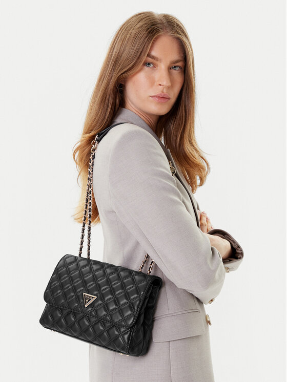 Guess Torebka Giully II HWQG96 73200 Czarny