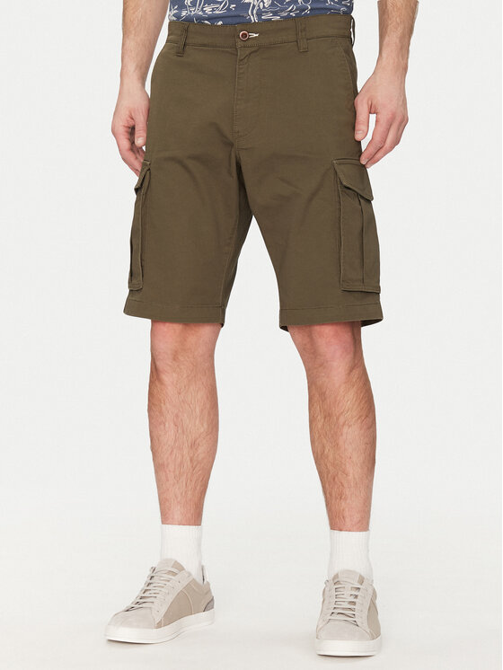 Gant Szorty materiałowe 205069 Khaki Relaxed Fit