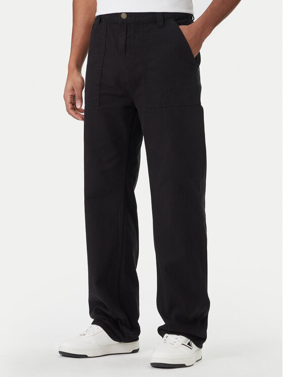 Guess Jeans Jeansy M6RA0K WJ871 Czarny Straight Fit