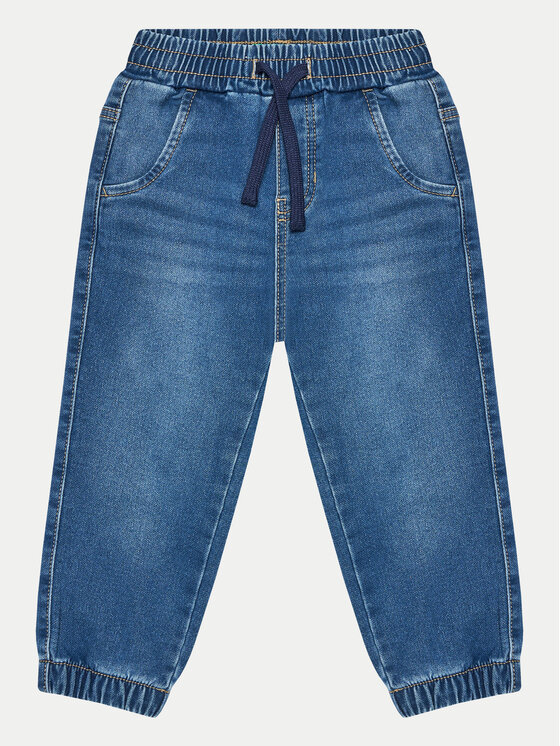 United Colors Of Benetton Jeansy 44LGGF01V Granatowy Regular Fit