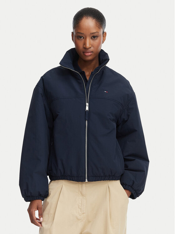 Tommy Jeans Kurtka przejściowa DW0DW22908 Granatowy Regular Fit