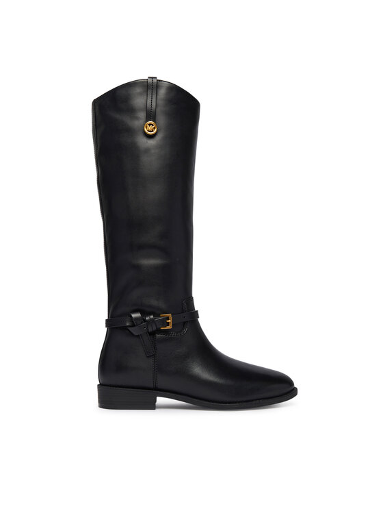 MICHAEL Michael Kors Oficerki 40F6BVFB5L Czarny