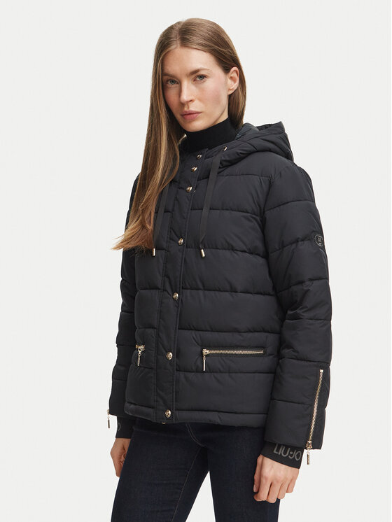 Liu Jo Kurtka zimowa TF6008 TS72A Czarny Regular Fit