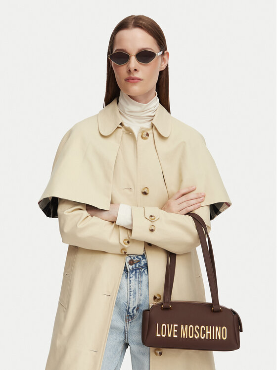 LOVE MOSCHINO Torebka JC4184PP1PKD0300 Brązowy