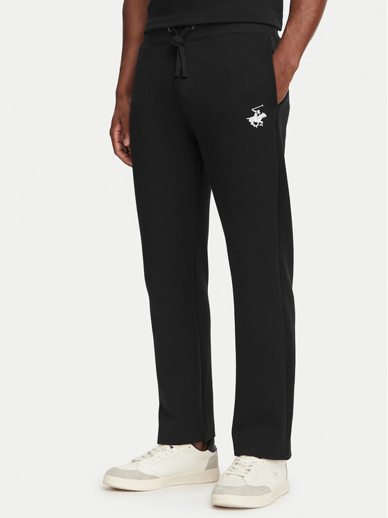 Beverly Hills Polo Club Spodnie dresowe M6608B-HR Czarny Regular Fit