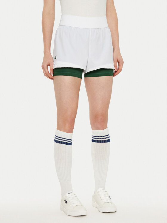 Lacoste Szorty sportowe GF8598 Kolorowy Regular Fit