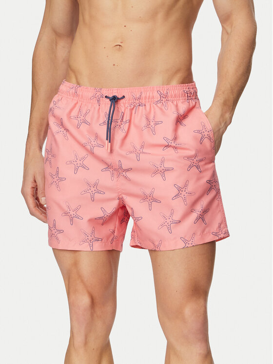 Ysabel Mora Szorty kąpielowe 90388 Różowy jasny Regular Fit