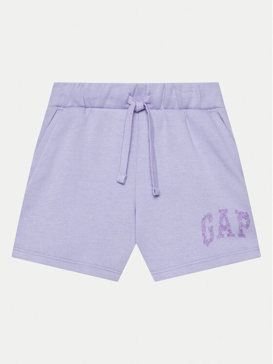 Gap Szorty sportowe 719777-04 Fioletowy Regular Fit