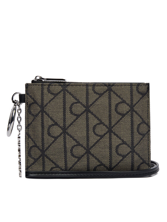 Calvin Klein Etui na klucze Script Hw Jcq LV04F1266G Czarny