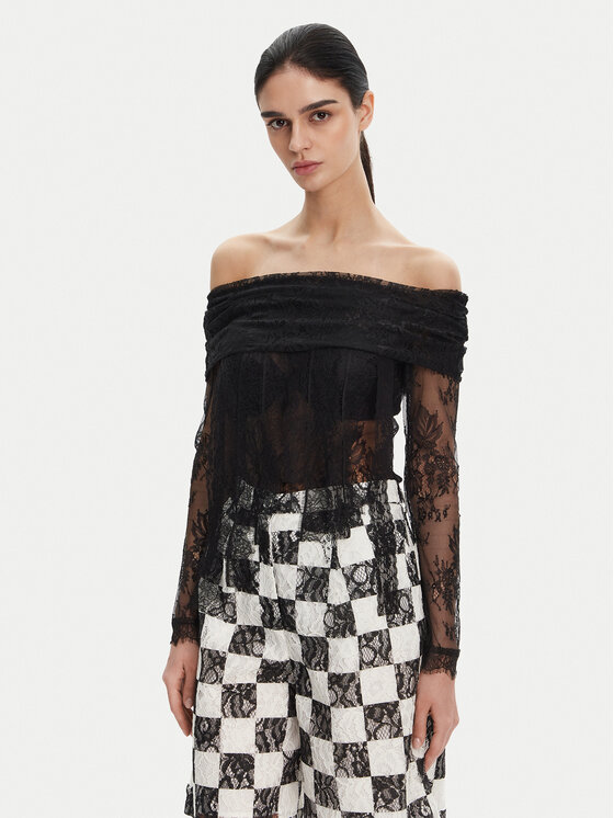 PINKO Body 105010 A2EM Czarny Regular Fit