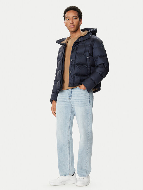 Blauer Kurtka puchowa Cliepper 26WBLUC03025 Granatowy Regular Fit