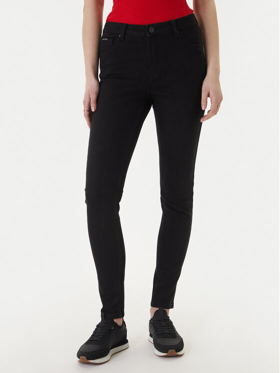 Americanos Jeansy Dakota W126-AMLTR-1005-48D Czarny Skinny Fit