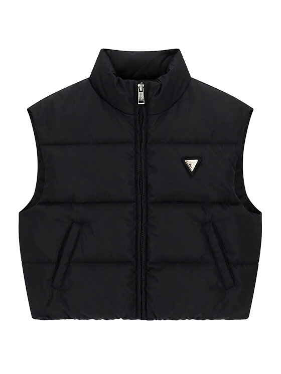 Guess Bezrękawnik J6RN01 WB242 Czarny Regular Fit