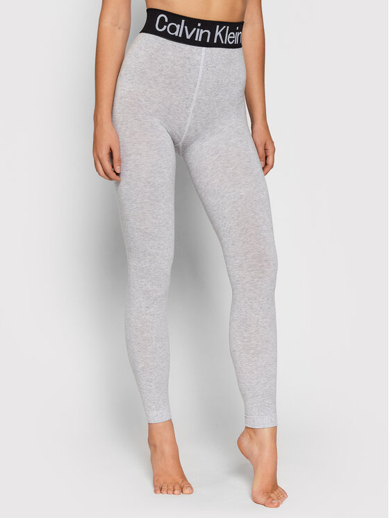Calvin Klein Underwear Legginsy 701218762 Szary Slim Fit
