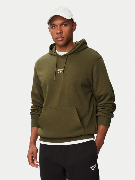 Reebok Bluza Babb RK25550CCM Zielony ciemny Regular Fit