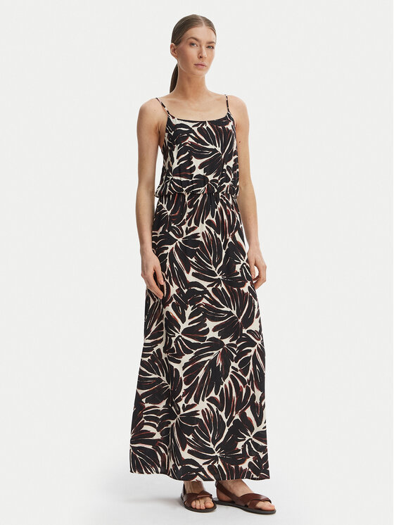 ONLY Sukienka letnia Nova 15222217 Czarny Regular Fit