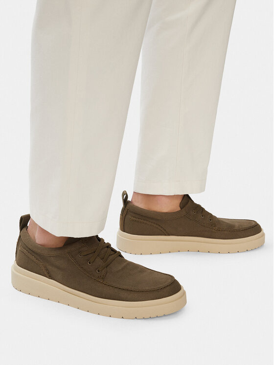 Clarks Półbuty Polden Moc 26186615 Khaki