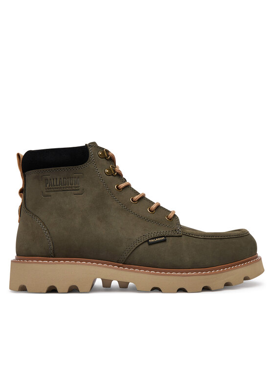 Palladium Trzewiki Trooperlite Grit Zip 04985-325-M Zielony ciemny