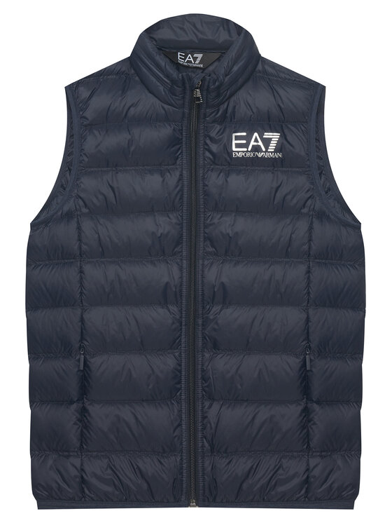 EA7 Emporio Armani Kamizelka 7B000034 AF12477 UB102 Granatowy Regular Fit