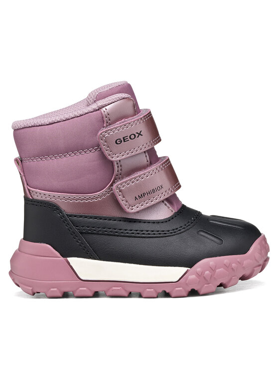 Geox Śniegowce B Trekkyup Girl B Abx B566MC 0NFFU C8006 M Różowy