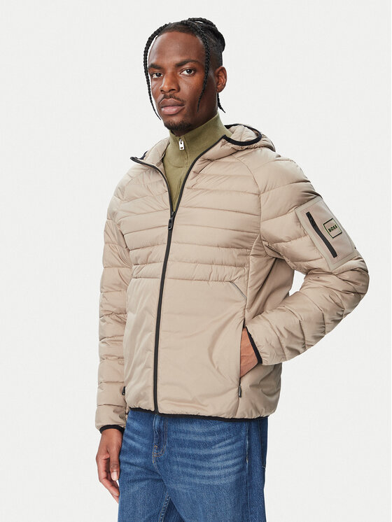 BOSS Kurtka przejściowa OW_Urbanex JT 50549181 Beżowy Regular Fit