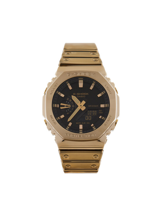 G-Shock Zegarek GM-2100YMG-9AER Złoty