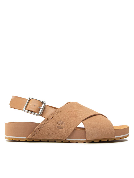 Timberland Sandały MalibuWaves Basic X Strap TB0A41MQCW81 Brązowy