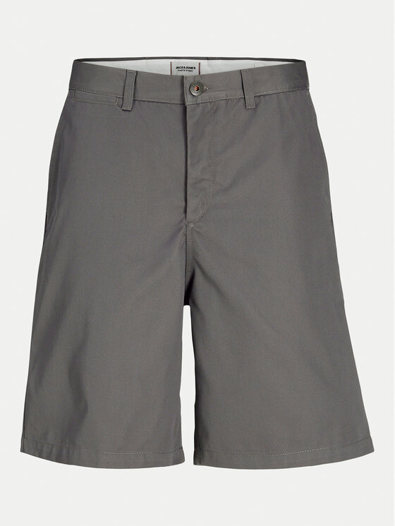 Jack & Jones Junior Szorty materiałowe Karl 12269911 Szary Loose Fit