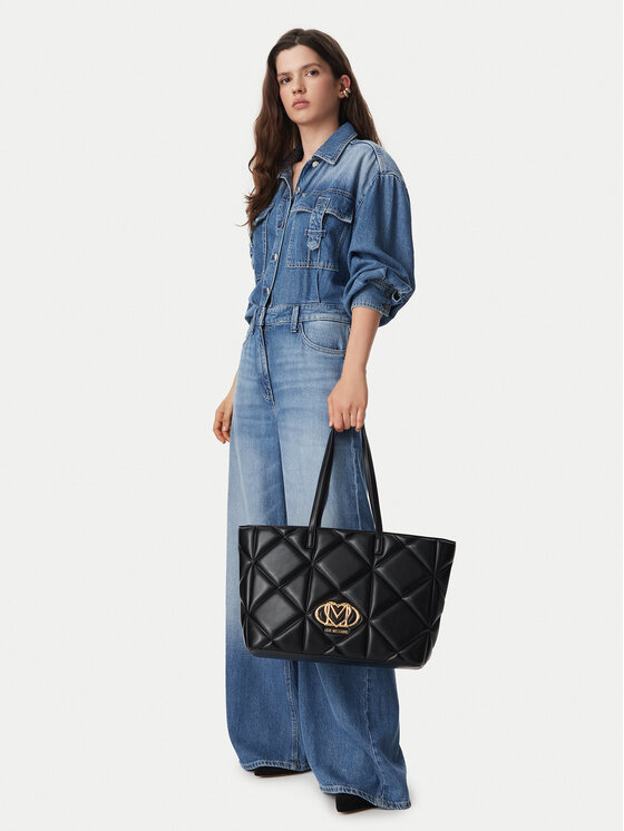 LOVE MOSCHINO Torebka JC4120PP1PLC0000 Czarny