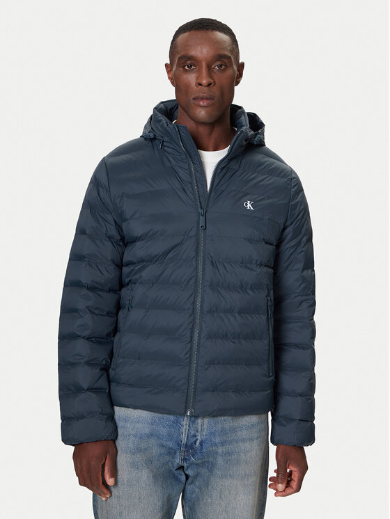 Calvin Klein Jeans Kurtka zimowa LV04RC511G Niebieski Regular Fit