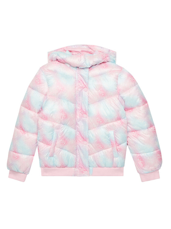 Guess Kurtka zimowa J5YL02 WEGY0 Różowy Regular Fit