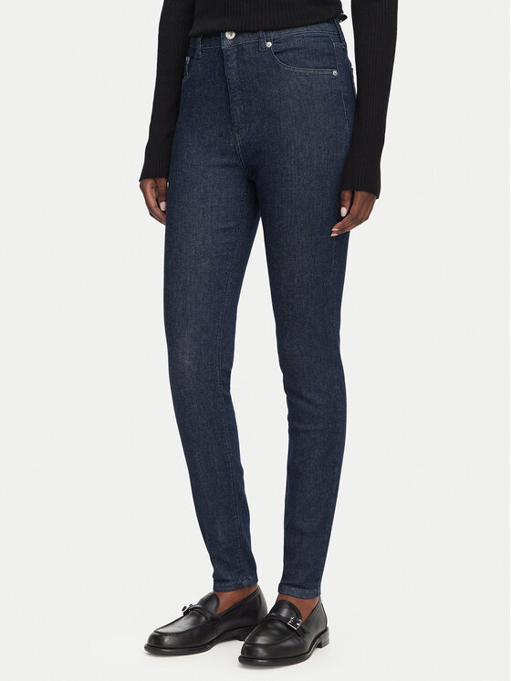 Karl Lagerfeld Jeans Jeansy B3W10010 Granatowy Skinny Fit