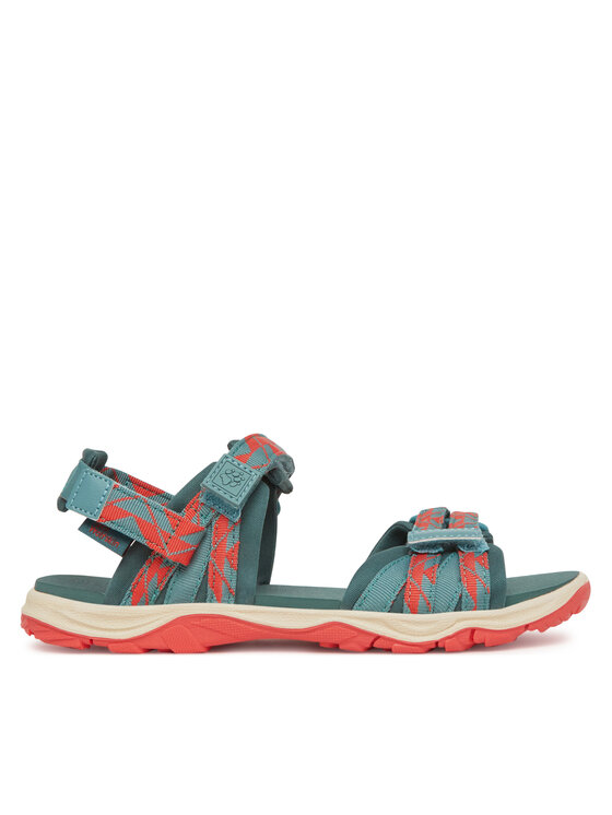 Jack Wolfskin Sandały 2 In 1 Sandal K 4046421 M Zielony
