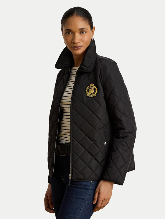 LAUREN RALPH LAUREN Kurtka przejściowa 297979539001 Czarny Regular Fit