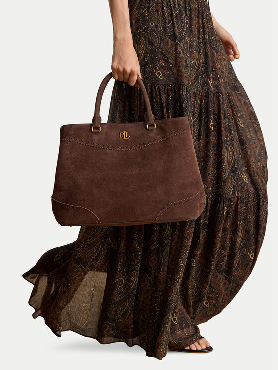 LAUREN RALPH LAUREN Torebka 431P15645002 Brązowy