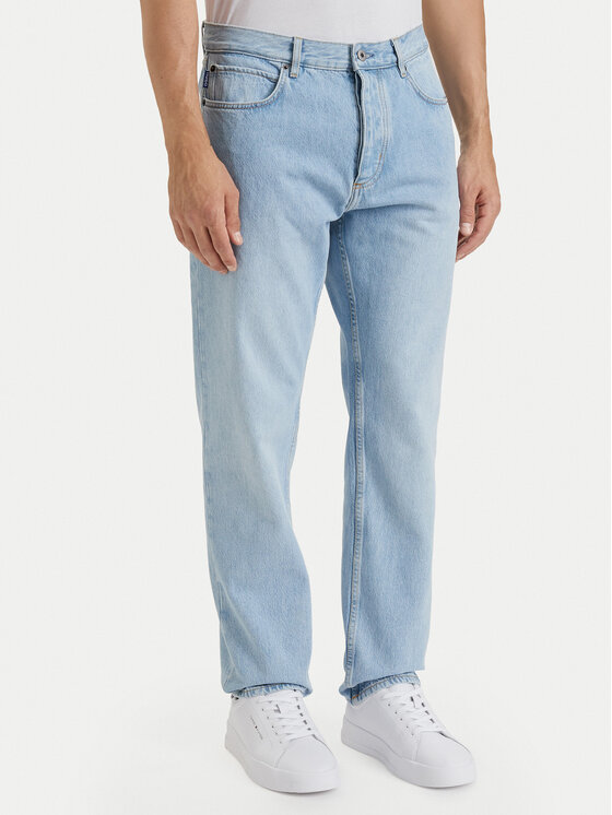 HUGO Jeansy Jonah 50572763 Niebieski jasny Regular Fit