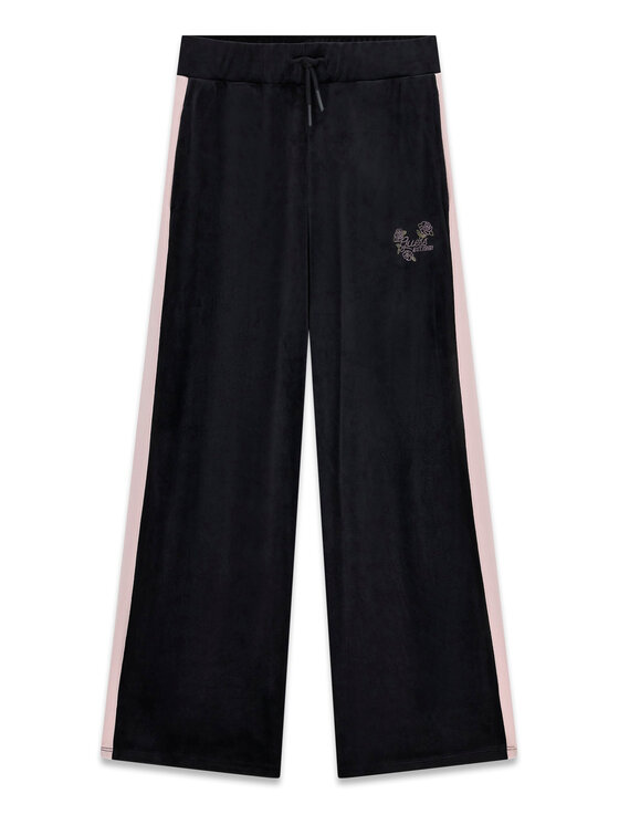 Guess Spodnie dresowe J6BB02 K5874 Czarny Regular Fit