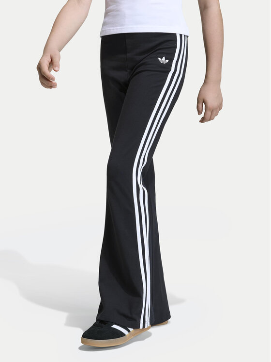 adidas Legginsy 3-Stripes KC8645 Czarny Slim Fit