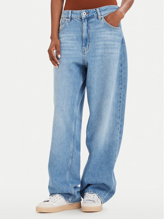 HUGO Jeansy Leni_S_B 50566130 Niebieski Loose Fit