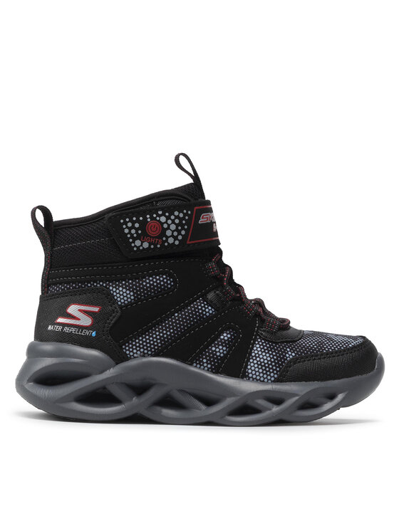 Skechers Śniegowce Zerrix 400145L/BKRD Czarny