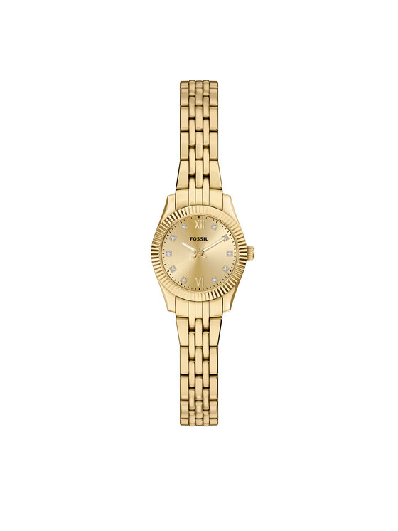 Fossil Zegarek Scarlette ES5474 Złoty