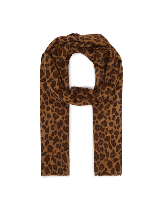 LAUREN RALPH LAUREN Szalik 454P23569001 Brązowy