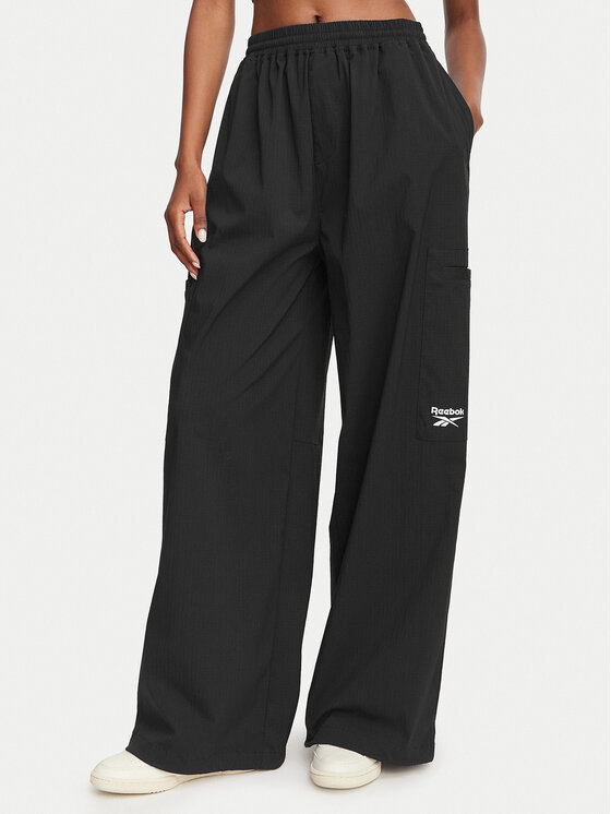 Reebok Spodnie dresowe Zofia RK25679CCW Czarny Relaxed Fit