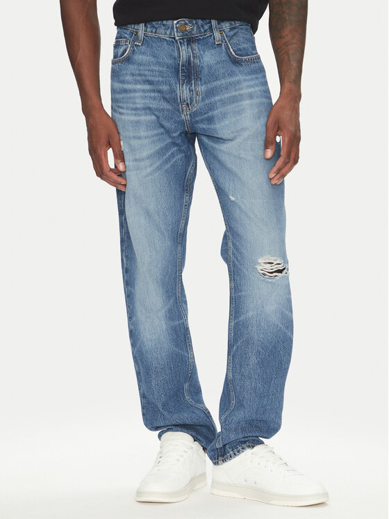 Guess Jeans Jeansy M5YA1C D5R25 Niebieski Regular Fit