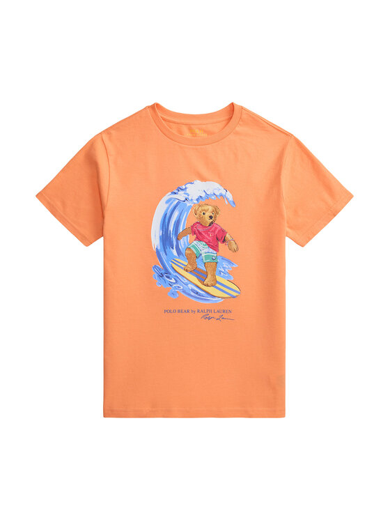 Polo Ralph Lauren T-Shirt 323B13589001 Czerwony Regular Fit