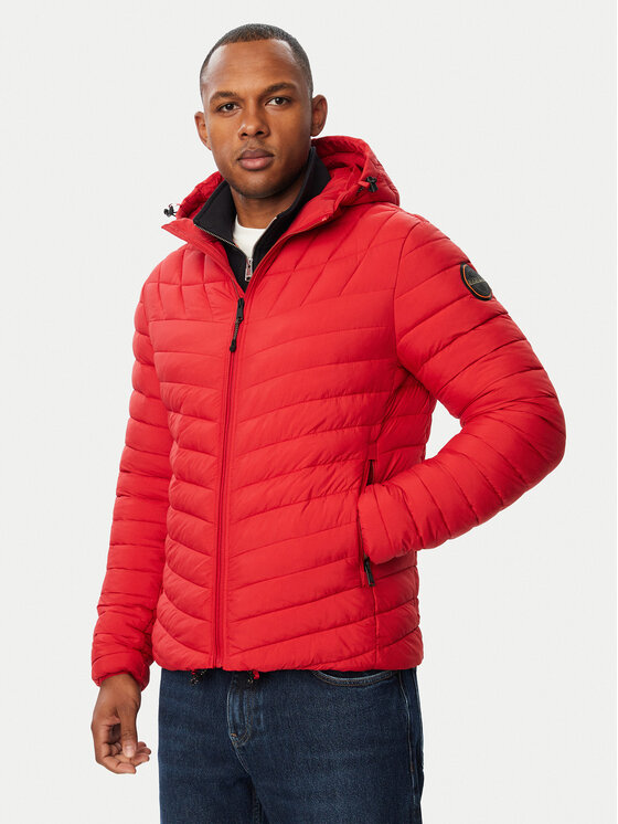 Napapijri Kurtka zimowa A-Lapaz H NP0A4I26 Czerwony Regular Fit