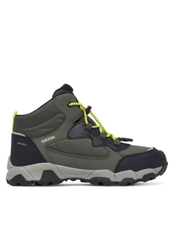 Geox Trzewiki J Magnetar Boy B Abx J463ZC 050FU C0914 S Zielony ciemny
