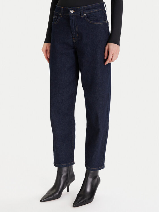 ONLY Jeansy Emily 15356761 Granatowy Mom Fit
