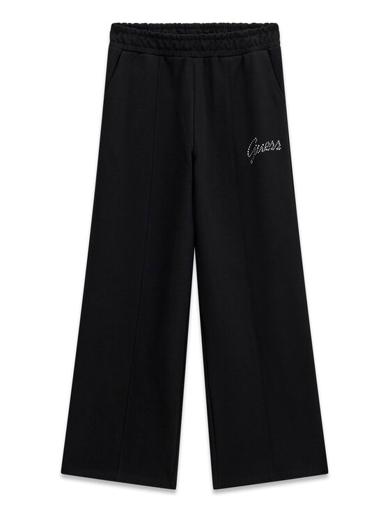 Guess Spodnie dresowe J6YB02 K4416 Czarny Regular Fit