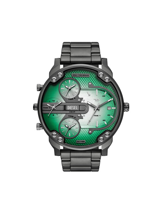 Diesel Zegarek Mr. Daddy Slim DZ7488 Szary